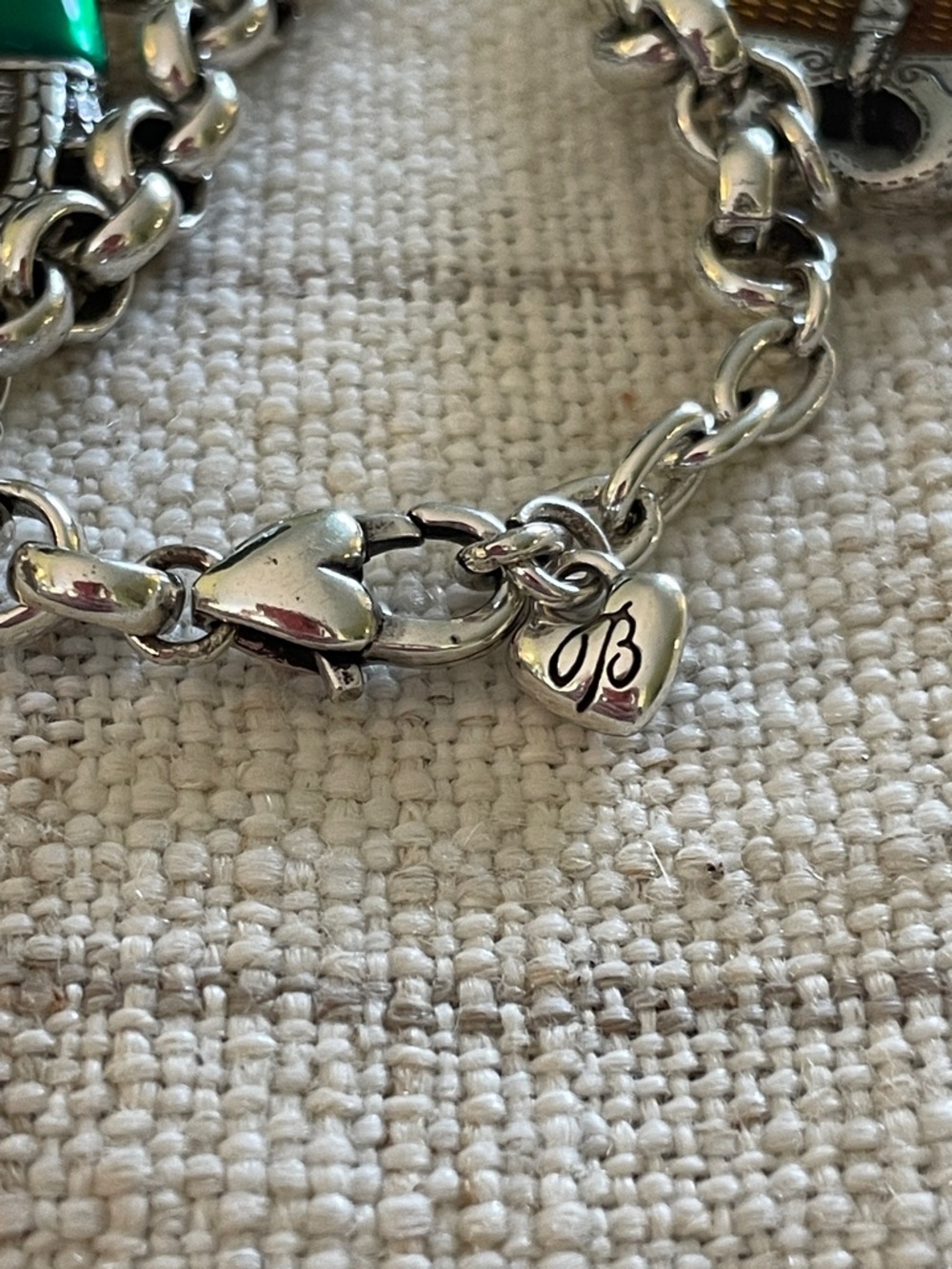 Brighton Enamel Handbag Charm Bracelet - Picture 9 of 13